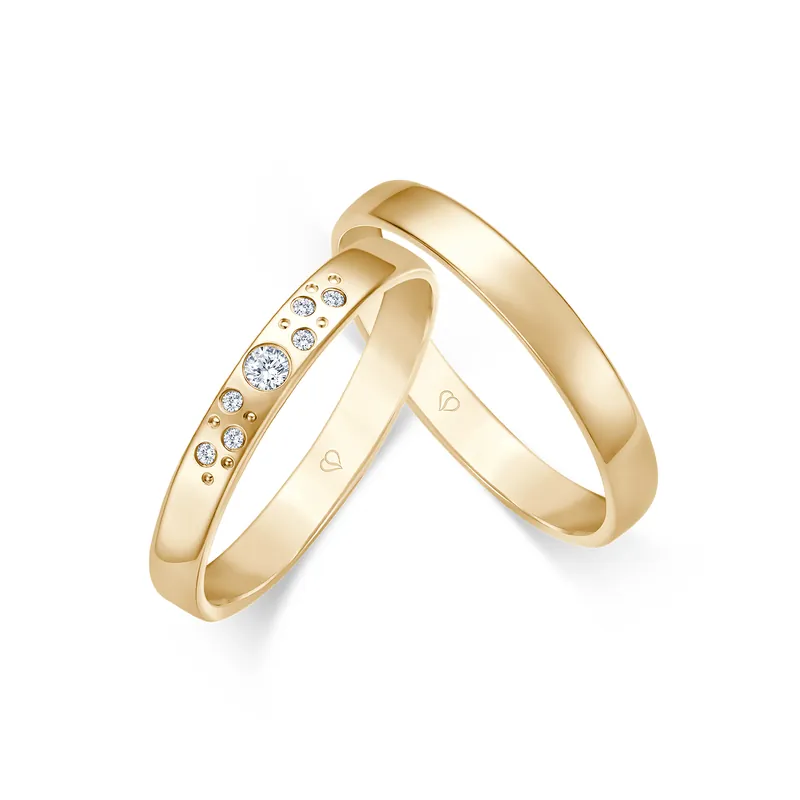 Trauringe Gelbgold Preis Gesenkt