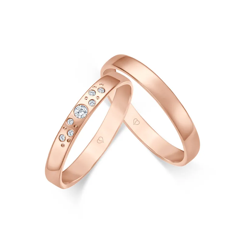 Trauringe Roségold Knallerangebot