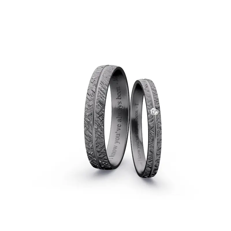 Kostenloser Rückversand Individuelles Ringkonfigurator-Paar