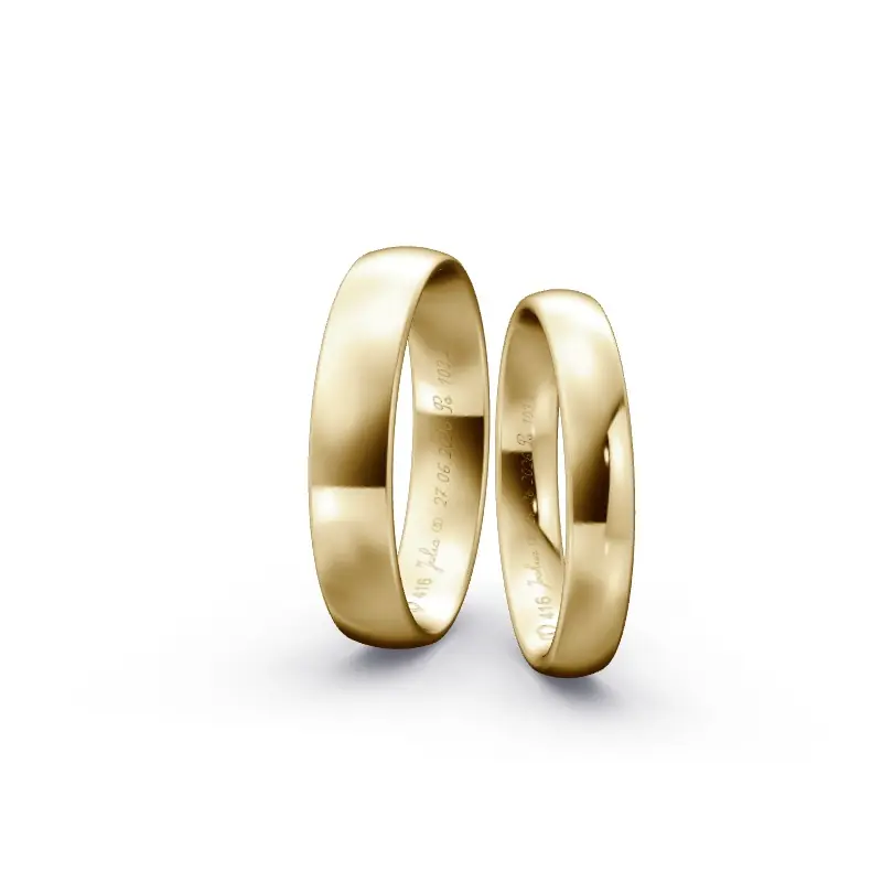 Individuelles Ringkonfigurator-Paar Sichere Zahlung