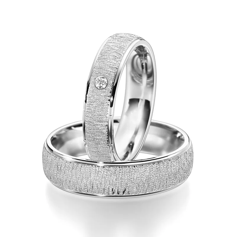 Echt Trauringe Weißgold