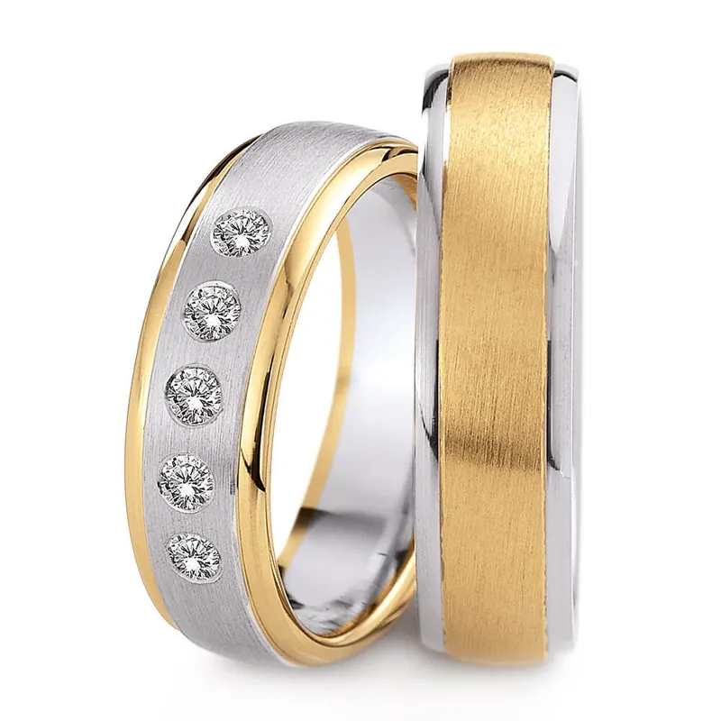 Trauringe Mehrfarbig Im Trend