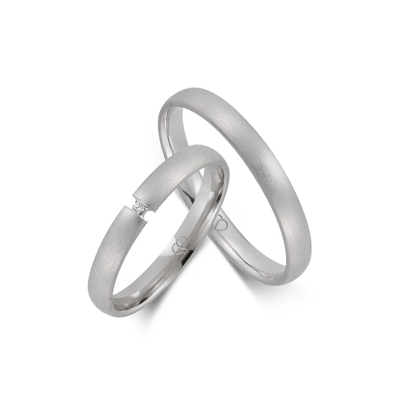 Expressversand Trauringe Weißgold