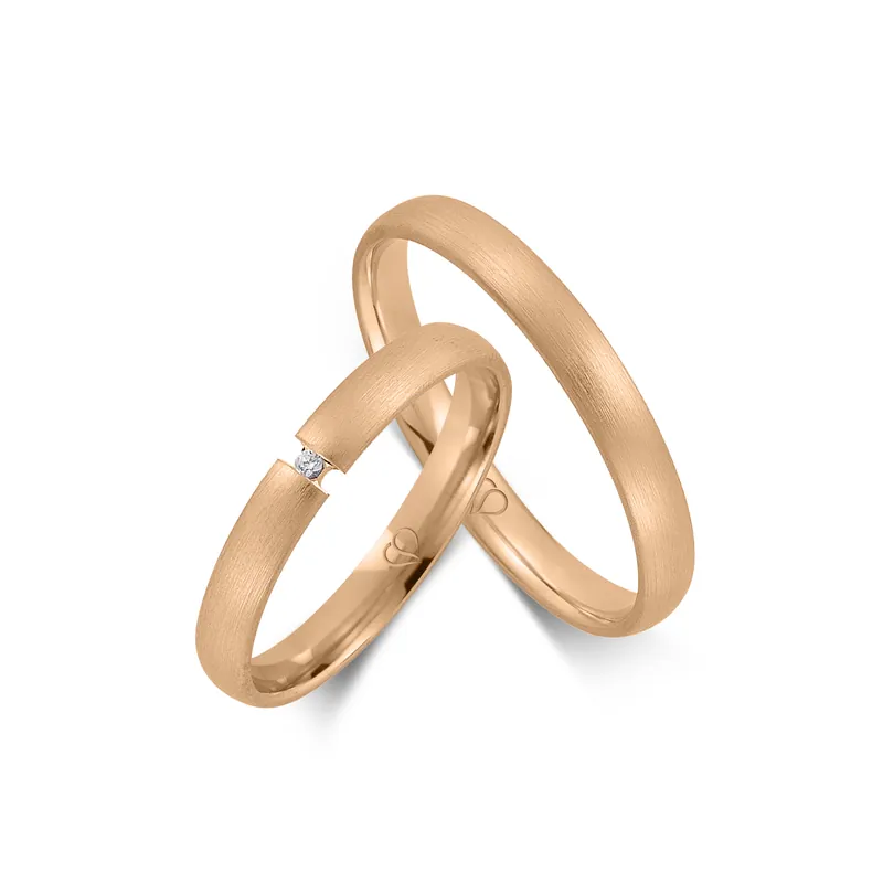 Markenprodukt Trauringe Roségold