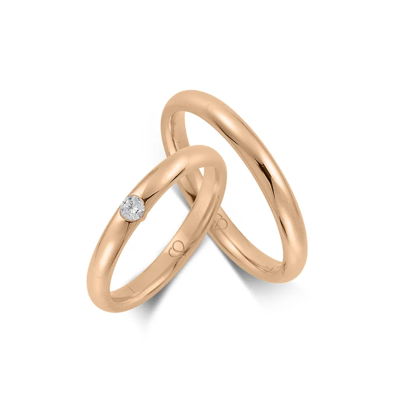 Bestseller Trauringe Roségold