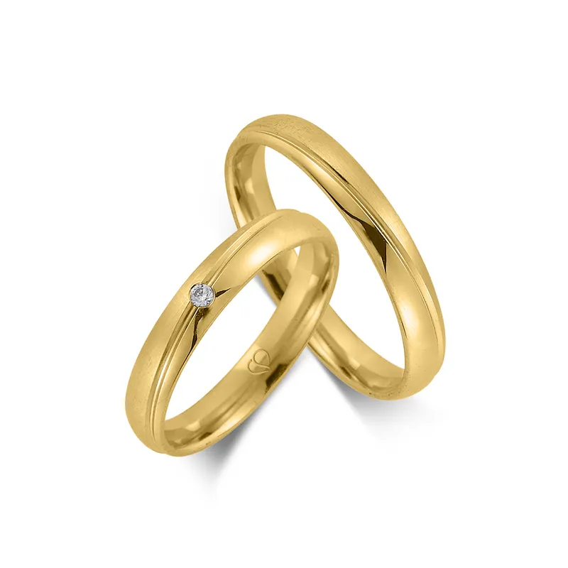 Trauringe Gelbgold Letzte Chance