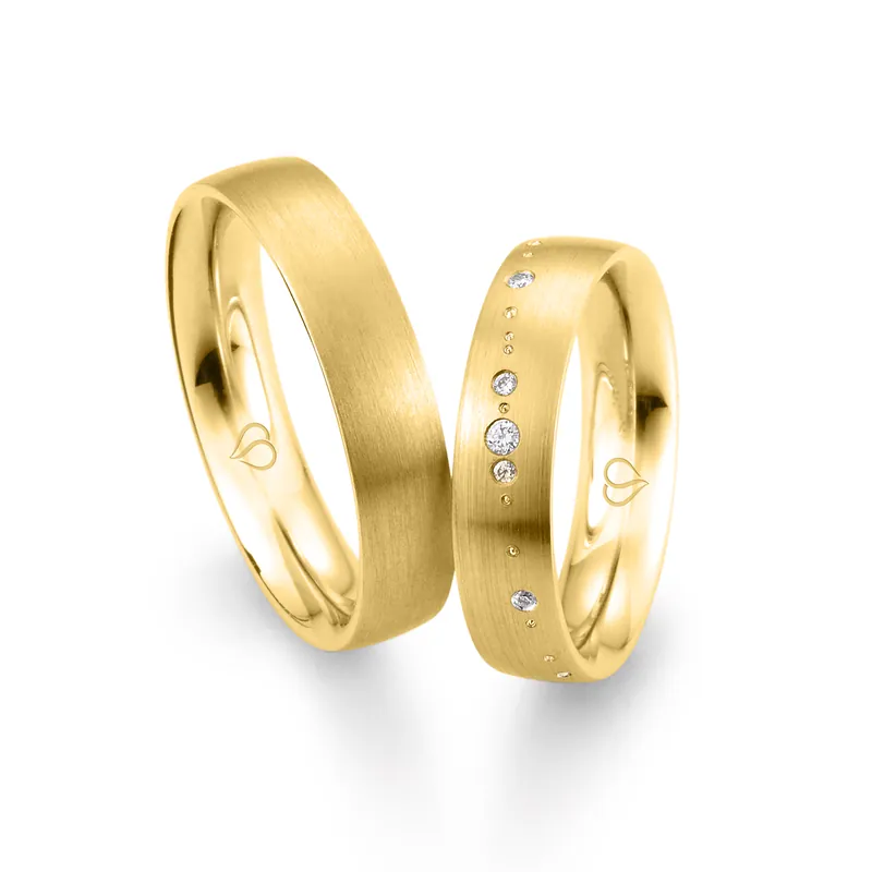 Sofort Bestellen Trauringe Gelbgold