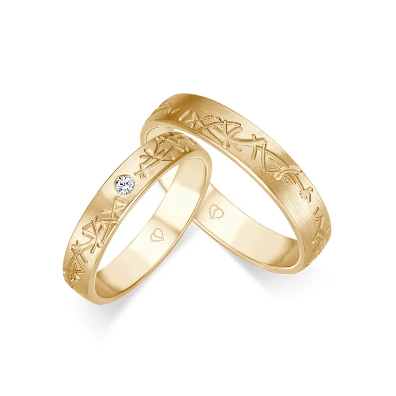 Trauringe Gelbgold Original