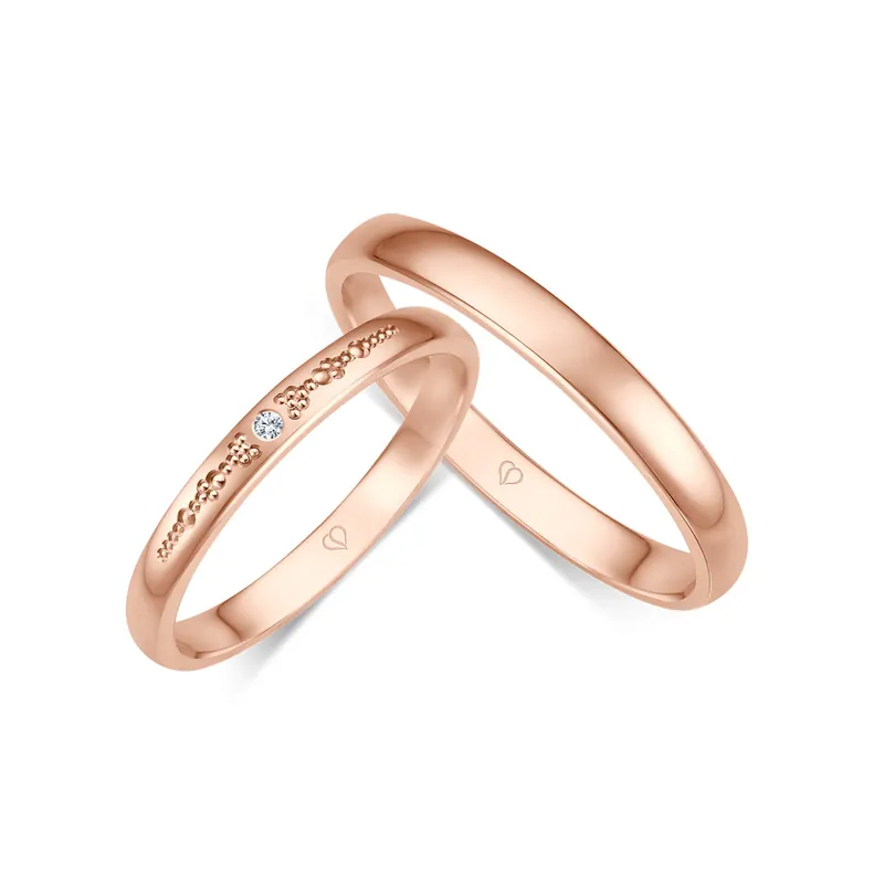 Trauringe Roségold Mengenrabatt