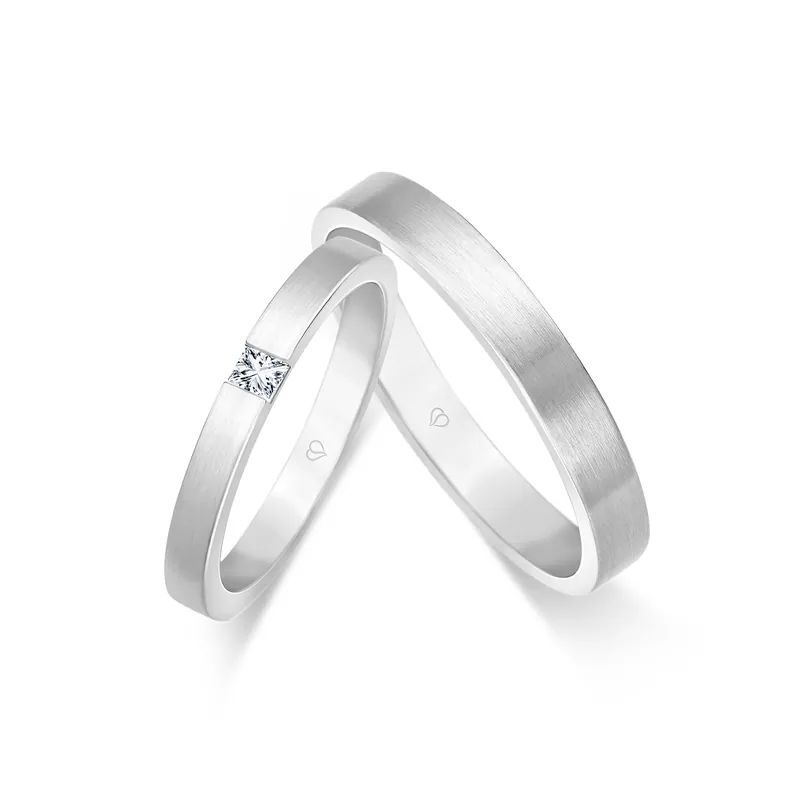 Trauringe Weißgold Begrenztes Angebot