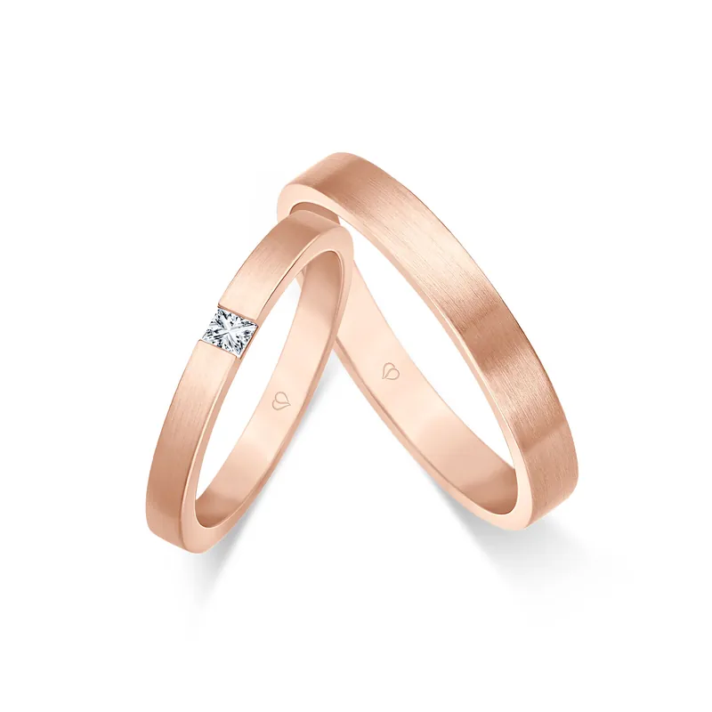 Abverkauf Trauringe Roségold