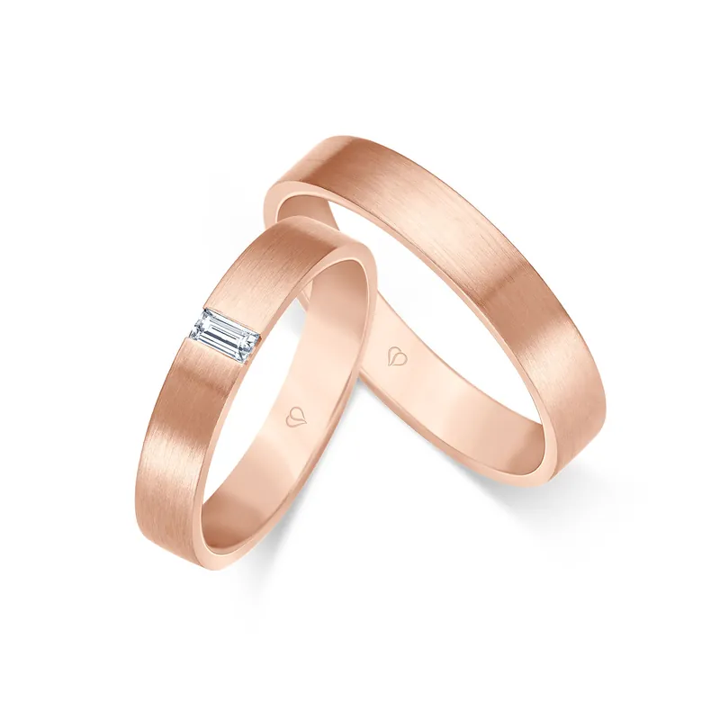 Neue Ware Trauringe Roségold