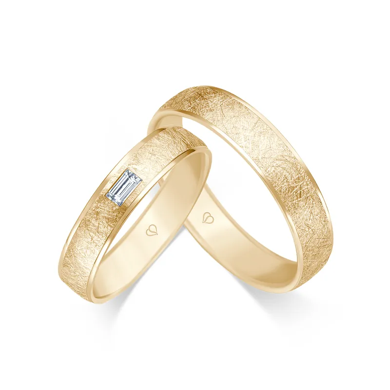 Billig Trauringe Gelbgold