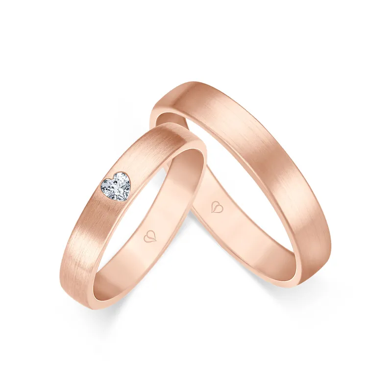 Preisreduziert Trauringe Roségold