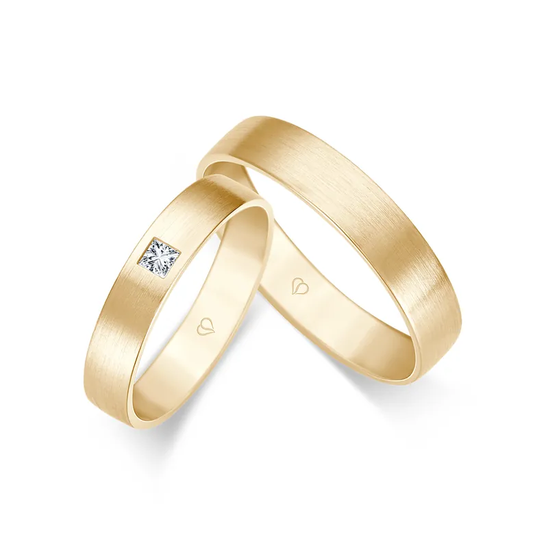 Trauringe Gelbgold Abverkauf
