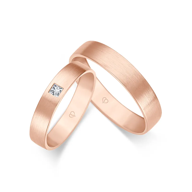 Trauringe Roségold Knallerangebot