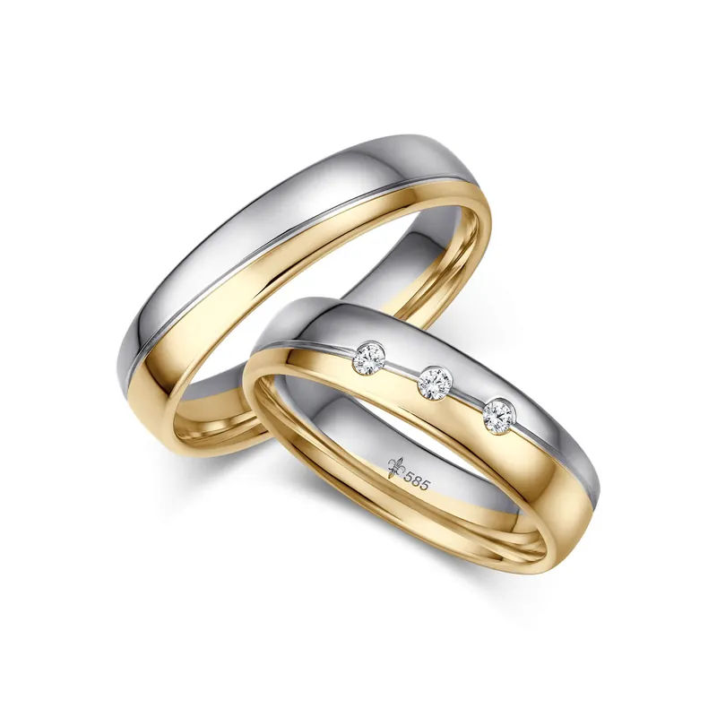 Trauringe Mehrfarbig Beliebt