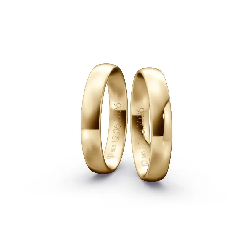 Individuelles Ringkonfigurator-Paar Echt