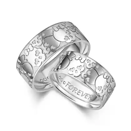 Trauringe Silber Abverkauf