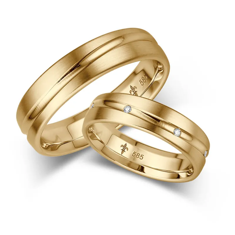 Meistverkauft Trauringe Gelbgold