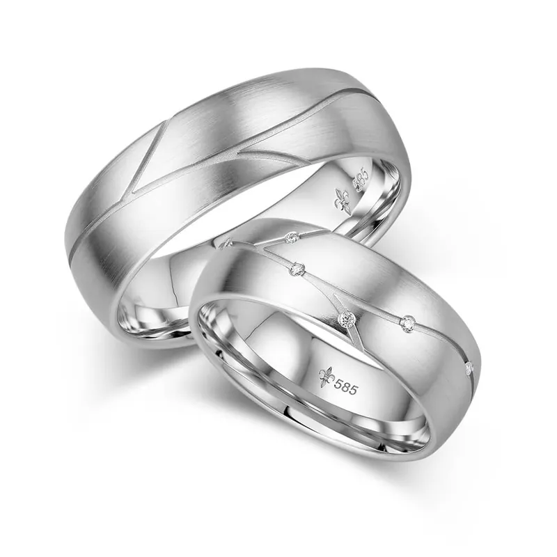 Trauringe Weißgold Preis Gesenkt