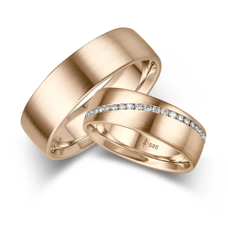 Trauringe Roségold Preisknaller