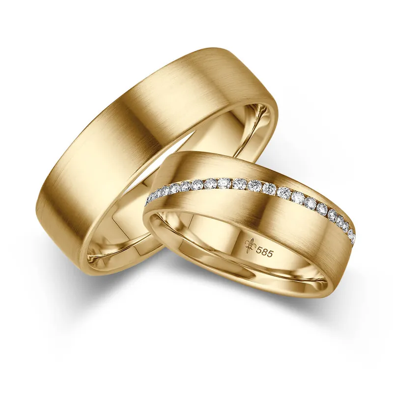 Trauringe Gelbgold Sofort Bestellen