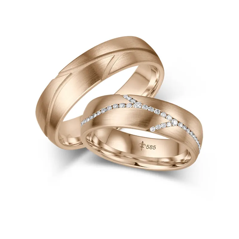 Trauringe Roségold Sonderaktion