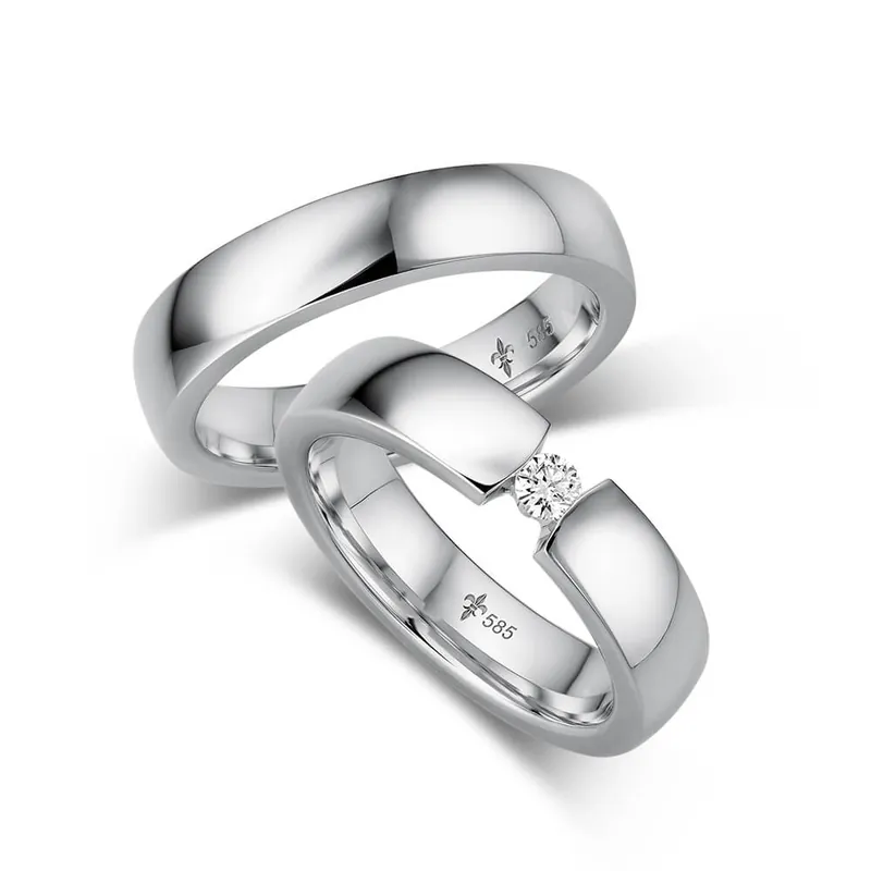 Trauringe Weißgold Top-Preis