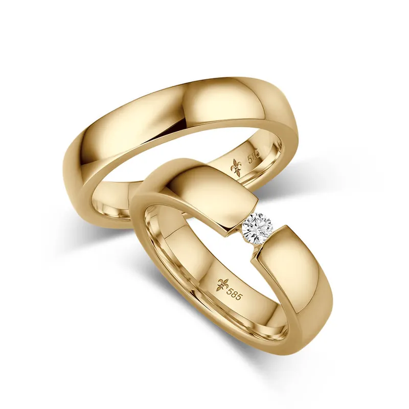 Trauringe Gelbgold Sale