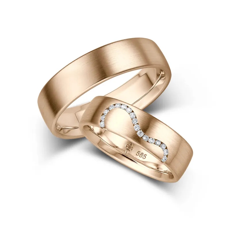 Trauringe Roségold Top-Angebot