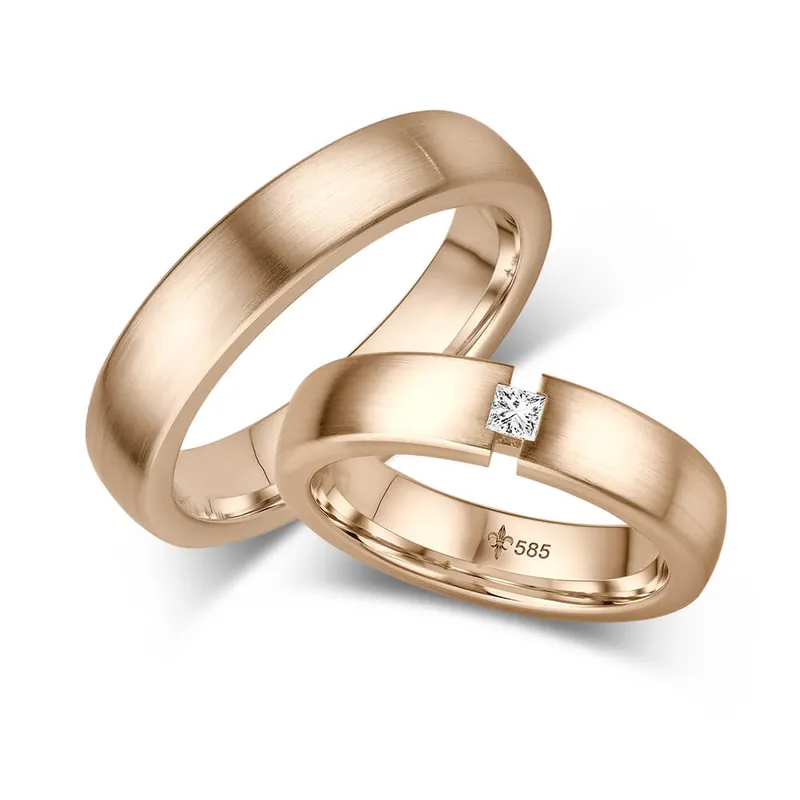 Trauringe Roségold Geprüft