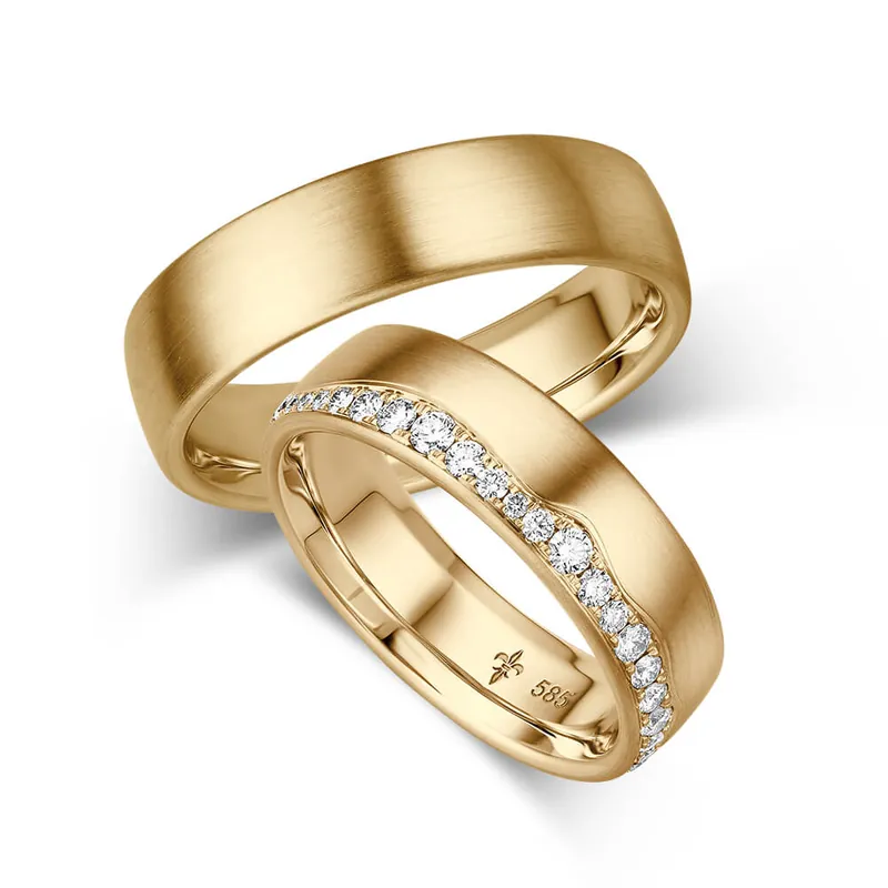 Trauringe Gelbgold Garantierte Lieferung