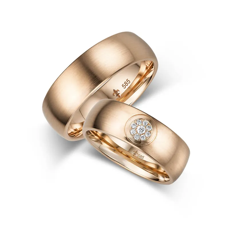 Trauringe Roségold Geprüft