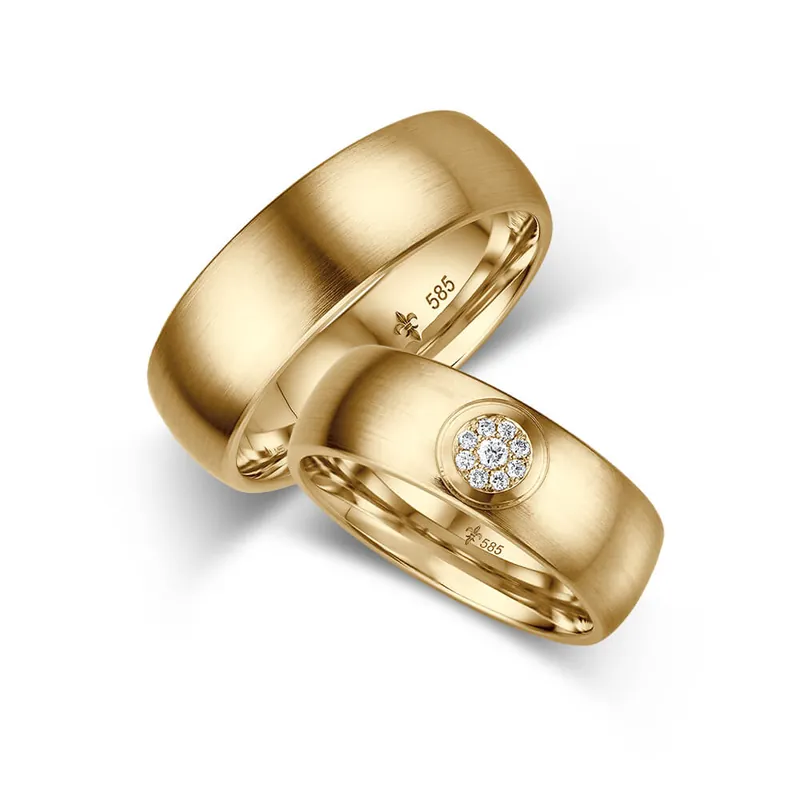 Trauringe Gelbgold Finale Aktion