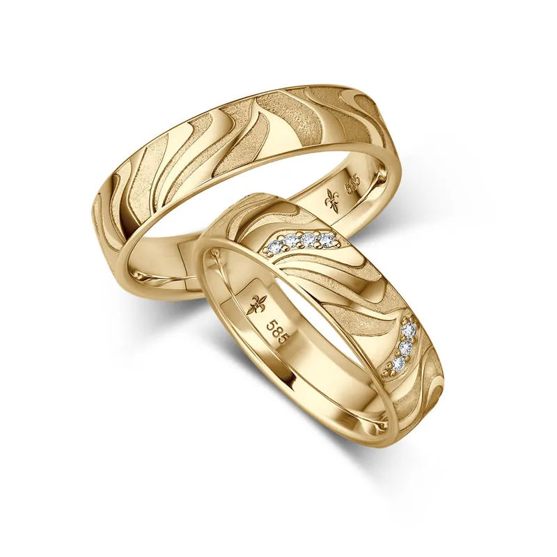 Trauringe Gelbgold Finale Aktion