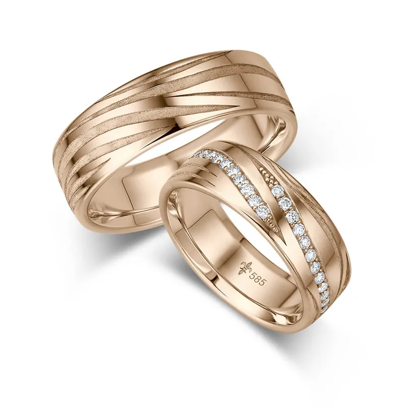 Saisonangebot Trauringe Roségold