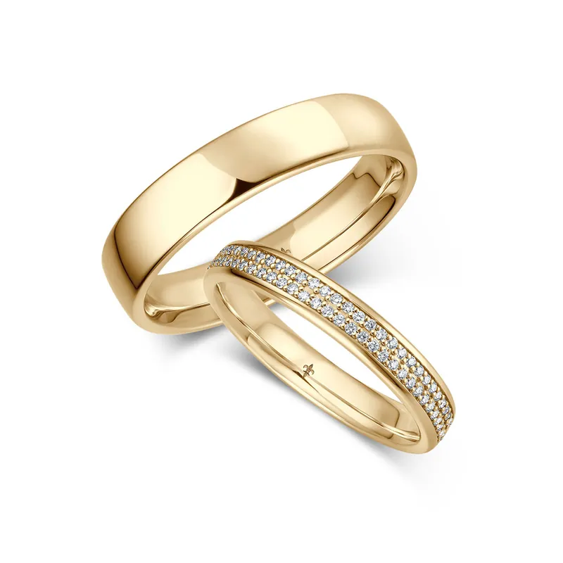 Günstig Trauringe Gelbgold