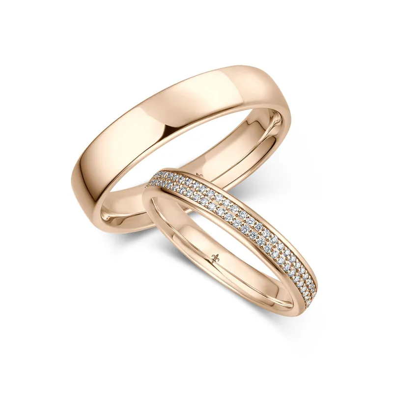 Trauringe Roségold Neue Ware