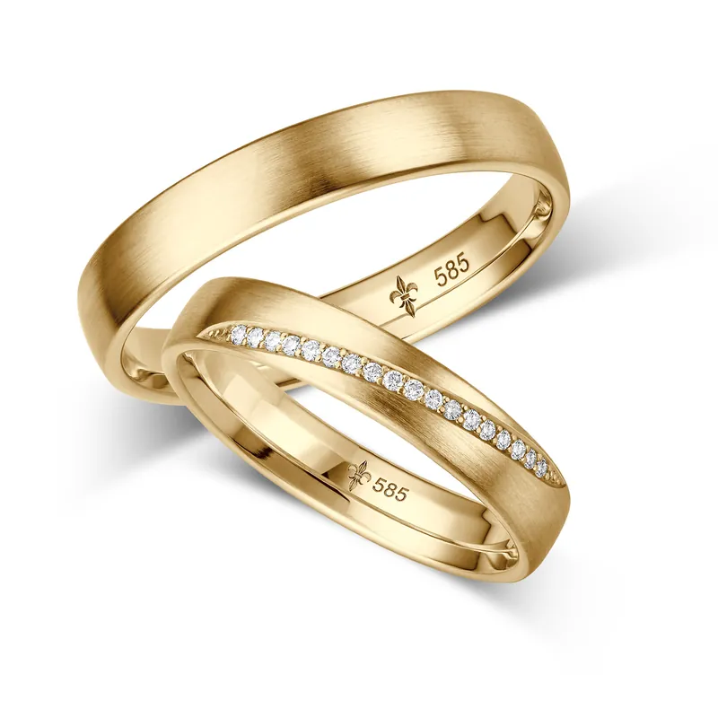 Top-Angebot Trauringe Gelbgold