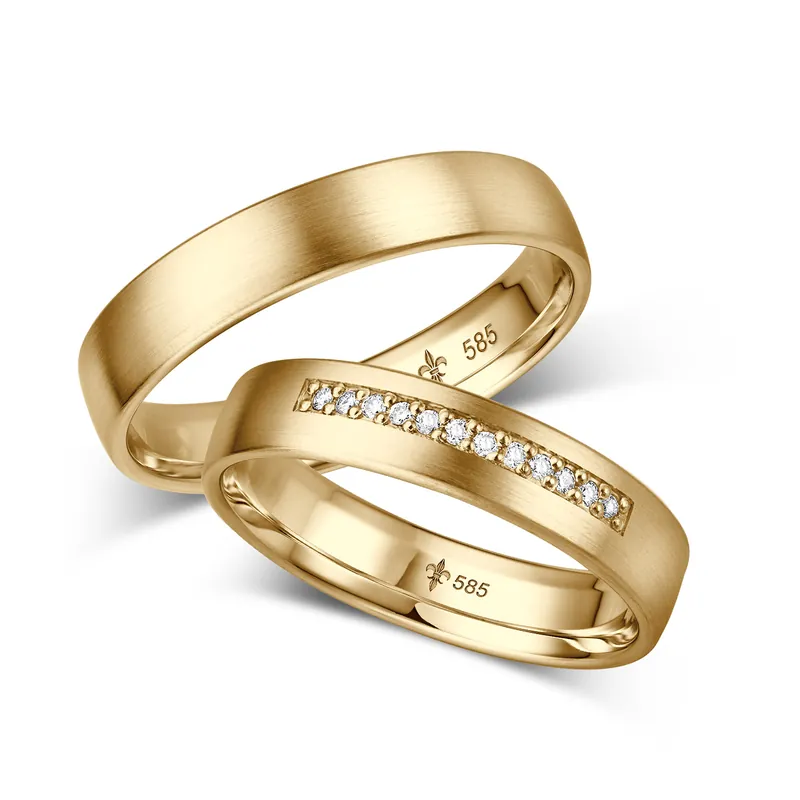 Online Kaufen Trauringe Gelbgold