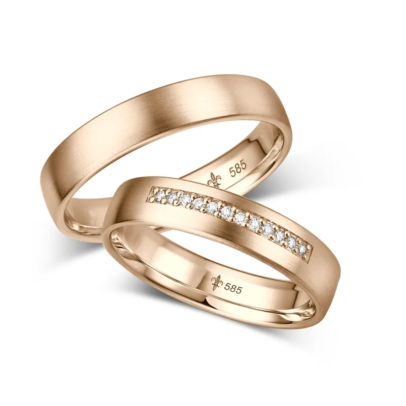 Preisknaller Trauringe Roségold