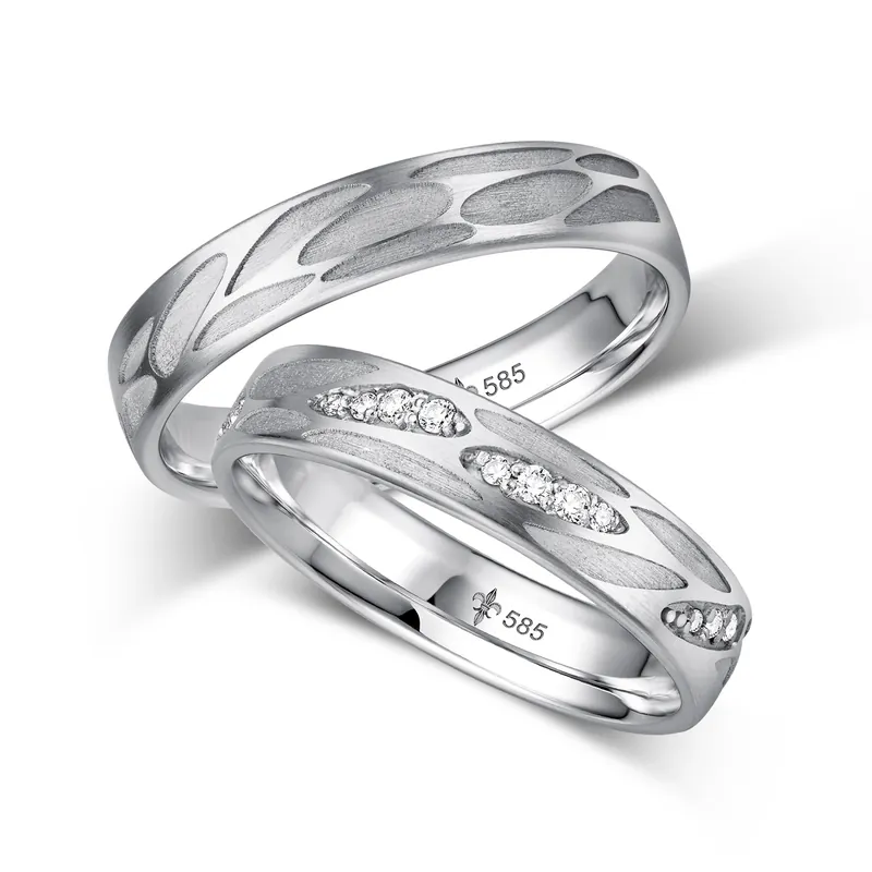 Trauringe Weißgold Top-Preis