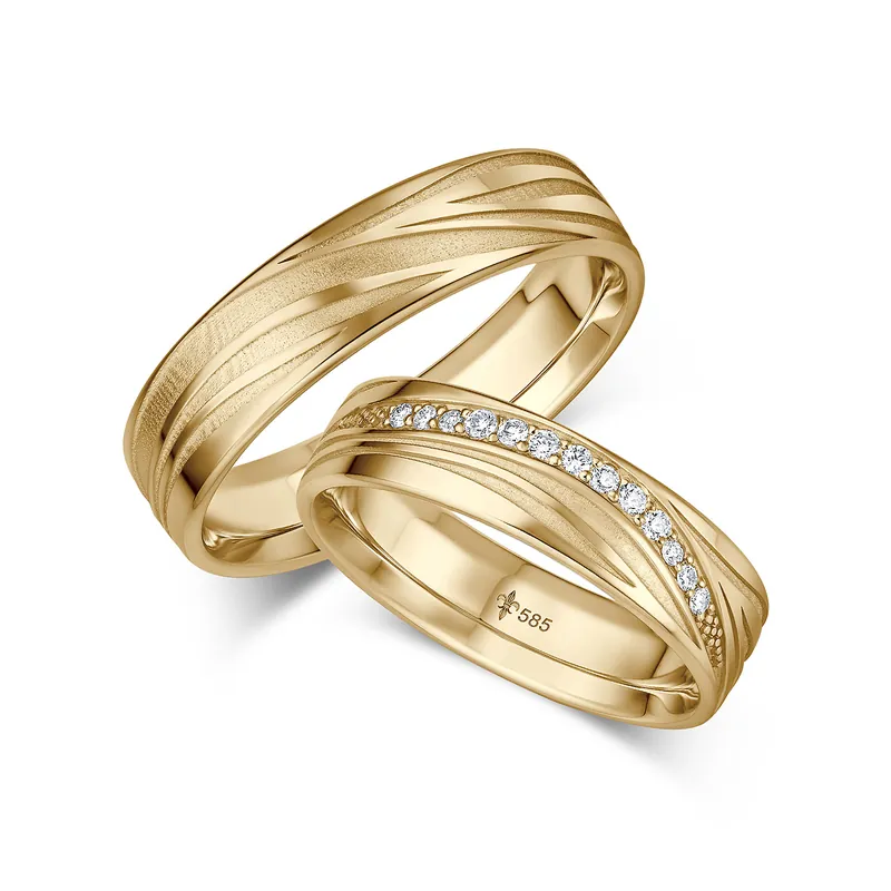 Trauringe Gelbgold Limited Edition