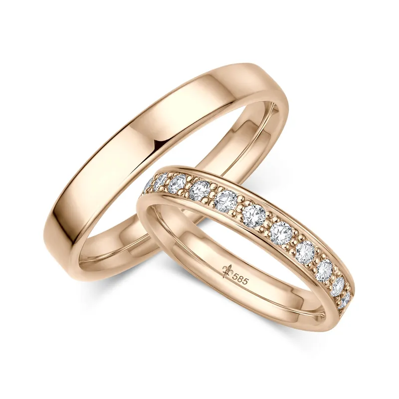 Trauringe Roségold Top-Seller