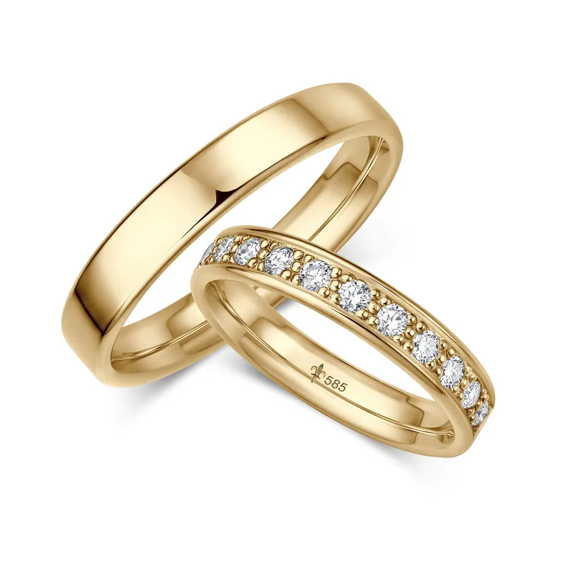 Heißes Angebot Trauringe Gelbgold