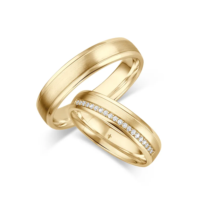 Trauringe Gelbgold Bestseller