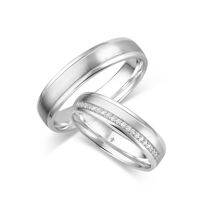 Garantierte Lieferung Trauringe Platin