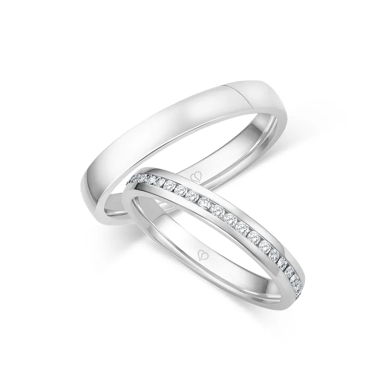 Trauring Weißgold Neu Im Sortiment