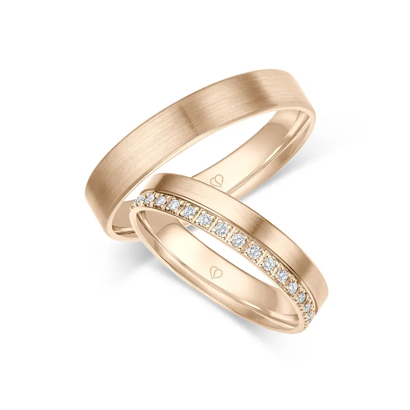 Trauring Roségold Gratis Versand